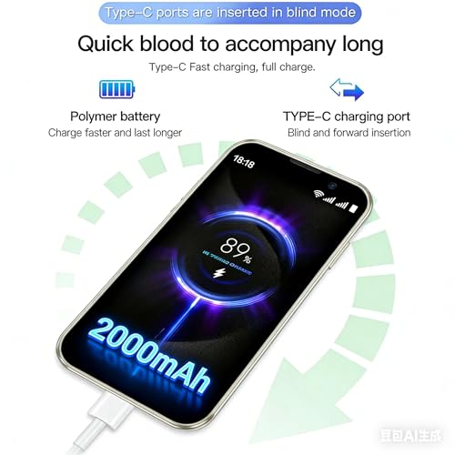 A15 Mini Phone, Unlocked Mini Smartphone with 3.0" HD Touch Screen,Tiny Android Small Cell Phone,2GB+16GB+Expandable TF Card,Quad Core Tiny Phone,Face Unlock/GPS.（Purple） - color: Purple