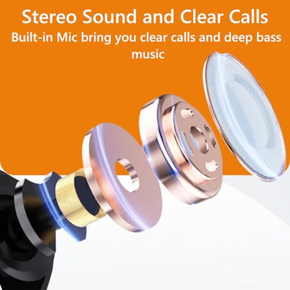 Bluetooth Earbuds Wireless Ear bud Wireless Stereo Bass Built in Microphone