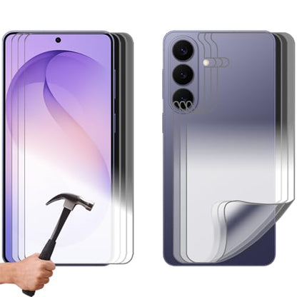 3 Set Tempered Glass Screen Protector for Samsung Galaxy S26+ PLUS Front and Back Soft Film Bulk