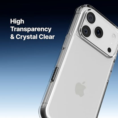 RhinoShield Clear Phone Case for iPhone 17 | Multi-angle Stand, Detachable Magnetic Folio, Apple Pencil Holder, Drop Resistant - color: Ash Black, size: iPhone 17