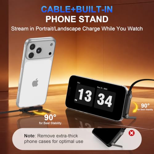Invisible Holder Charger Cable,240W USB C to USB C Fast Charging Cable 5FT
