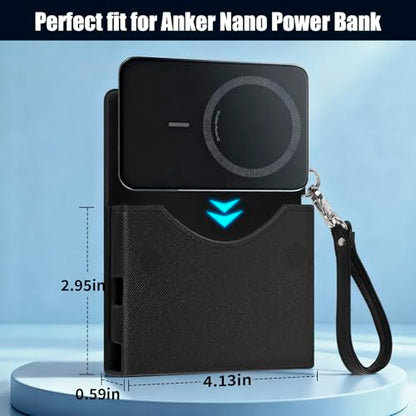 Power Bank Case for Anker Nano 5000mAh Magnetic Charging Battery, Box Only
