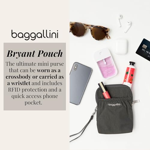 Baggallini RFID Bryant Pouch - color: Moss