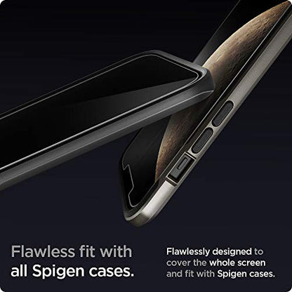Spigen GlasTR EZ FIT Privacy Screen Protector for iPhone 12/12 Pro - size: iPhone 12 Pro / iPhone 12
