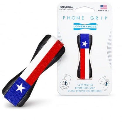 LOVEHANDLE Original Universal Phone Grip - Texas Flag - color: Texas Flag