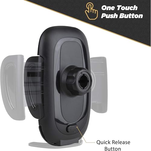 Scosche SUHV-XCES0 Select Vent Mount Phone Holder Cradle for Car or Truck - Universal Hands-Free Mount for Car Dashboard Air Vents - Vehicle Cell Phone Holder for iPhone or Android Smartphones - style: Vent