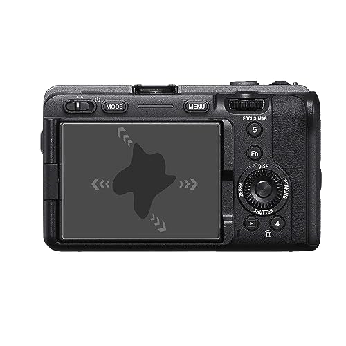 Mr.Shield Tempered Glass Screen Protector For Sony Alpha FX3 ILME-FX3/FX3A | 3-Pack Japan Glass with 9H Hardness