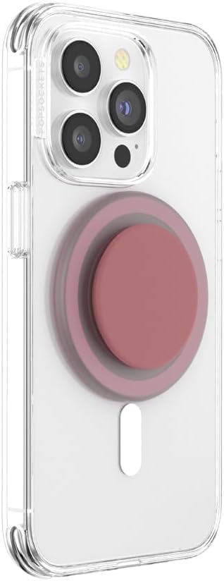 PopSockets Phone Grip for MagSafe, Magnetic Holder- Clay - color: Clay, style: MagSafe