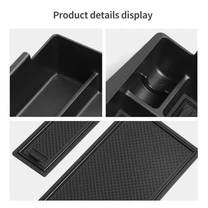smabee Center Console Organizer Tray for Subaru Forester 2025 2026 - size: Armrest Storage Insert Box
