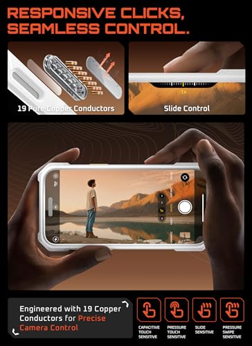 SUPCASE for iPhone 17 Pro Max Case with Built-in Kickstand, K2Snow | Camera Control Cover, Compatible with MagSafe, Anti-Slip Grip, Military-Grade Protection, Rugged Magnetic Phone Case, UB Grip - color: K2Snow, size: iPhone 17 Pro Max