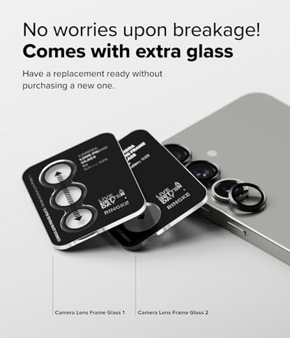 Ringke for Samsung Galaxy S25 Camera Lens Protector [2 Pack] - size: Galaxy S25