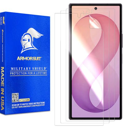 ArmorSuit 3 Pack for Samsung Galaxy Z Fold 8 Ultra/Fold 7 Front Screen Protector Case Friendly MilitaryShield HD Clear Film - Made in the USA