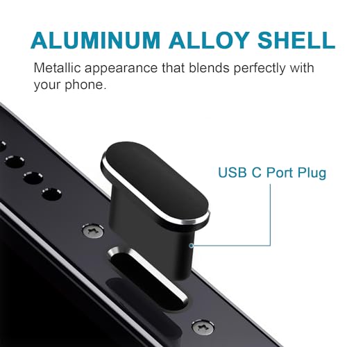 USB C Dust Plug, USB C Port Plug Cover Charging Port Protector Dust Cover
