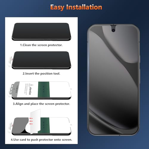 Matte TPU Screen Protector for Google Pixel 10 Pro XL (Not Glass) - size: Pixel 10 Pro XL