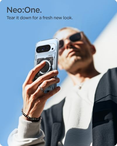 Spigen Ultra Hybrid MagFit for Pixel 10 Pro XL Case, Neo One - color: Mag Neo One, size: Pixel 10 Pro XL