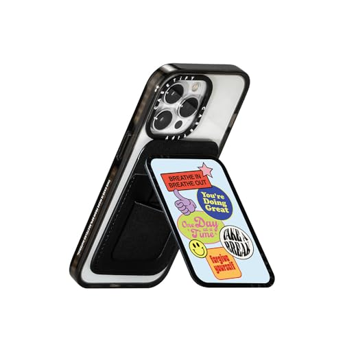 CASETiFY Snappy Card Holder Stand Compatible with Magsafe - Doing Great - color: Doing Great