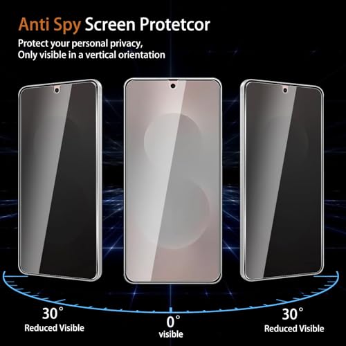 [2+2 Pack for Samsung Galaxy S25 Edge Privacy Screen Protector - size: Galaxy S25 Edge 2+2