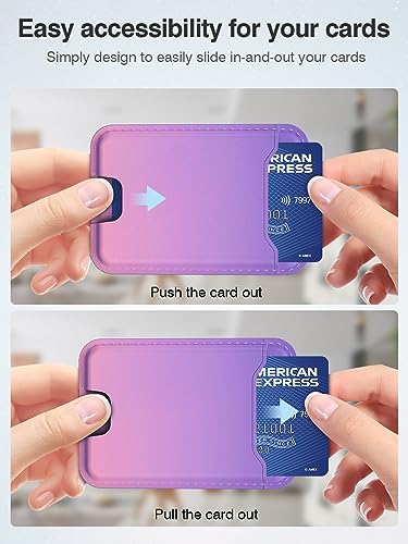 TopMade for Magsafe Wallet, 4 Card Holder, Strongest Magnetic Phone Wallet - color: Fuschia Fade