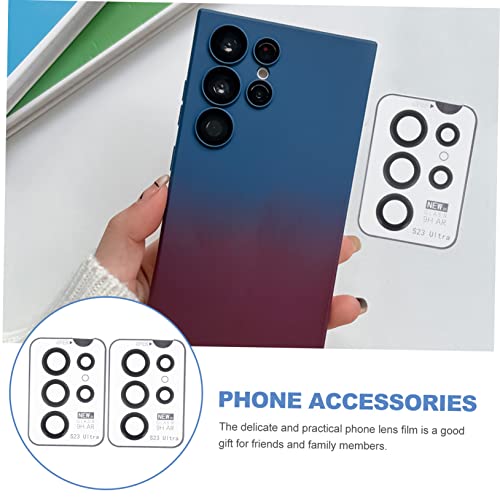Lurrose 2set Scratch-resistant Camera Lens Protectors for Ultra Tempered Lens Covers Ultra Phone Accessories for Image Quality Preservation