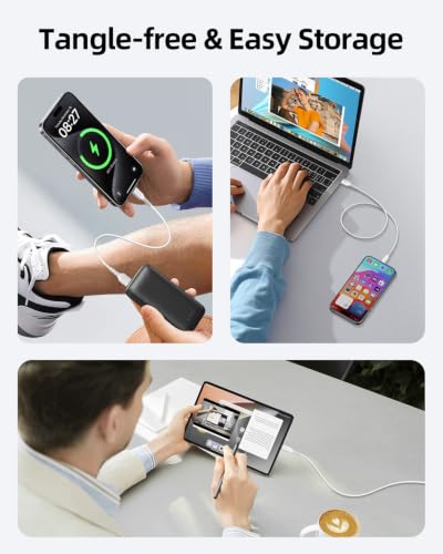 USB A to USB C Cable 3ft 5Pack, Fast Charging USB C Cable - color: White, size: 3FT