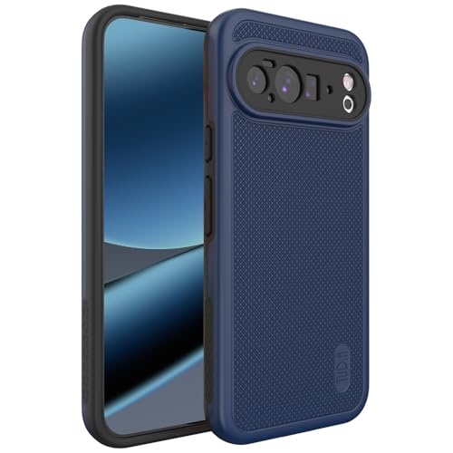TUDIA MergeGrip [Military Grade] Cases for Google Pixel 10 Pro XL (2025), [Drop Tested] Dual-Layer Shockproof Rugged Slim Anti-Slip Heavy Duty Protective Phone Case Pixel Pro 10 XL Cover – Indigo Blue - color: Indigo Blue, size: Pixel 10 Pro XL