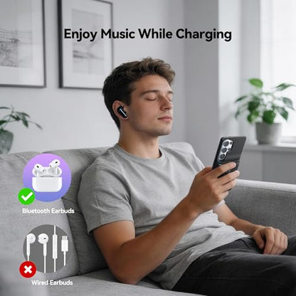 NEWDERY Battery Case for Samsung Galaxy S26 Ultra/S25 Ultra 6.9", 9500mAh | Protable Charger Case with Led Indicators, Qi Wireless Charging Supported, Rechargeable Battery Pack for Travel Use - size: For Galaxy S26 Ultra 6.9"