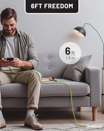 Silicone USB A to Lightning Cable 6FT, MFi Certified Cord, Green - color: A to L Silicone Green