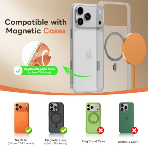 MagSafe 25W Magnetic Wireless Charger Fast Charging Pad for iPhone - color: Orange