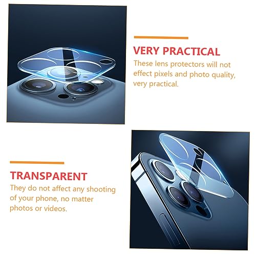 ARTIBETTER 3pcs Scratch-resistant Fingerprint Lens Protectors Tempered Covers High Definition Shielding against Scratches and Bumps