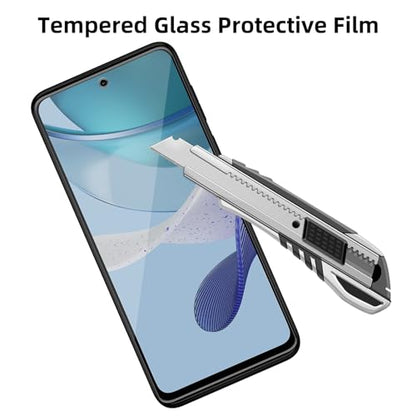 [4 Pack Glass Screen Protector Compatible for Motorola Moto G 5G (2023) / XT2313 [9H Hardness]-HD Screen Tempered Glass, Scratch Resistant,Easy Install [Case Friendly] - size: Moto G 5G (2023)