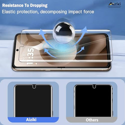 Hydrogel film for Motorola Razr Ultra 2025/2026 Screen Protector, Flexible TPU, [2 Main Screen +2 Front Screen], Bubble Free Screen Protector for Moto Razr Ultra 2025, Clear - size: Moto Razr Ultra