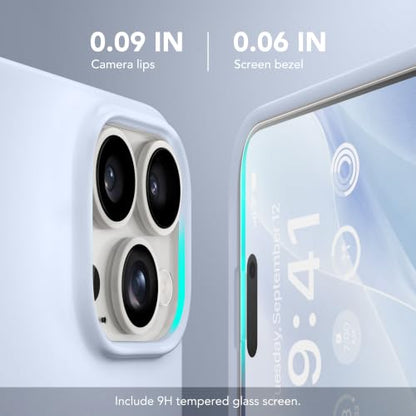 GONEZ Magnetic for iPhone 16 Pro Max Case, Silicone Cover Baby Blue - color: Baby Blue, size: Iphone 16 Pro Max