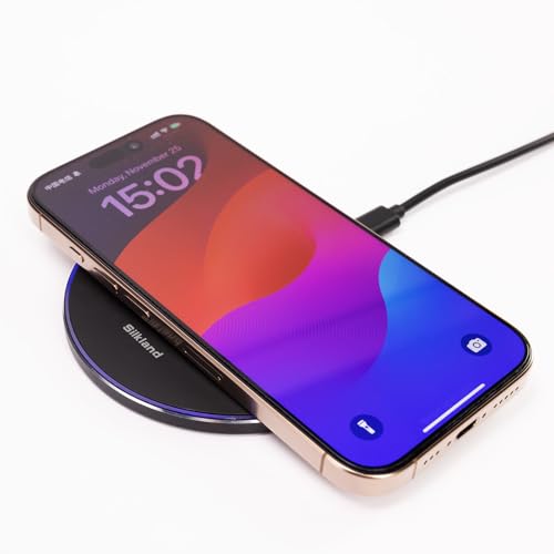 Silkland Wireless Charger, Fast Wireless Charging Pad