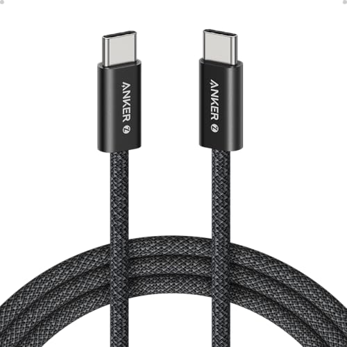 Anker Zolo USB C to USB C Cable, 240W Fast Charging Cable (6 ft, Black) - color: Black, size: 6ft