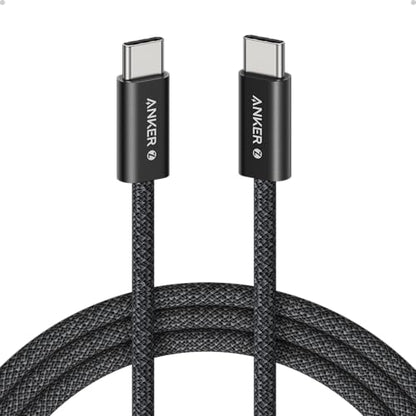 Anker Zolo USB C to USB C Cable, 240W Fast Charging Cable (6 ft, Black) - color: Black, size: 6ft