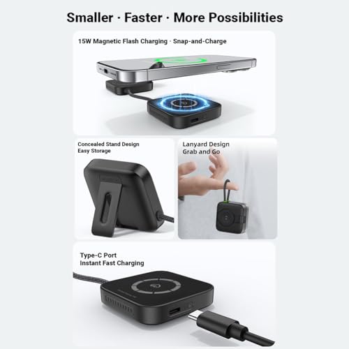 3-in-1 Wireless Charging Station, iPhone Watch AirPods