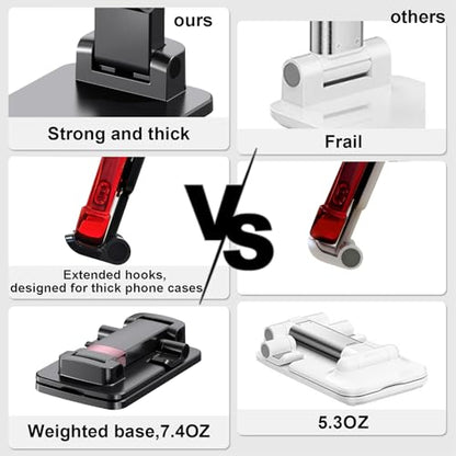 Cell Phone Stand Cute Mobile Holder For iPhone Desk Office Accessories - color: 09-Black&White