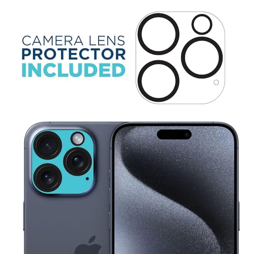 Tech Armor Screen Protector for iPhone 15 Pro Max, Ballistic Glass, 3-Pack - size: iPhone 15 Pro Max-6.7 Inch