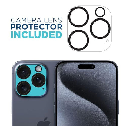 Tech Armor Screen Protector for iPhone 15 Pro Max, Ballistic Glass, 3-Pack - size: iPhone 15 Pro Max-6.7 Inch