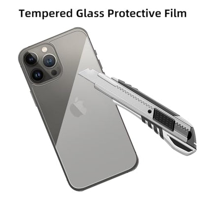 3 Pack Glass Back Screen Protector for iPhone 13 Pro Max [6.7 Inch ] - size: iPhone 13 Pro Max