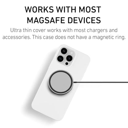 PEEL Super Thin Case for iPhone 16 (Jet White) - color: Jet White, size: Super Thin