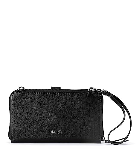The Sak Iris Smartphone Crossbody Purse - Small Women's Cellphone Bag & Wallet For Everyday- Convertible Wristlet With Zipper | Fits Most Smartphones, Card Slots & Zip Pocket, Detachable Wristlet & Crossbody Straps, Hands-Free for Travel & Errands - color