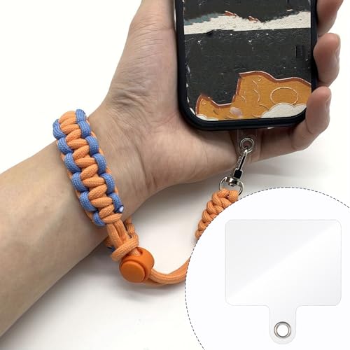 50Pcs Transparent Phone Lanyard Tabs, Universal Phone Tether Tabs