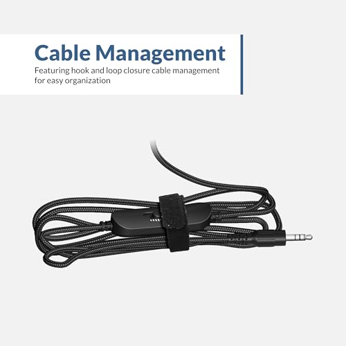Cyber Acoustics AC-5002 3.5mm Stereo Headset with TuffCord, 10 Pack - size: 10-Pack