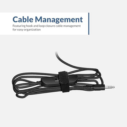 Cyber Acoustics AC-5002 3.5mm Stereo Headset with TuffCord, 5 Pack - size: 5-Pack