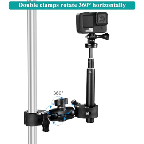 Super Double Clamp Camera Mount Umbrella Clamp for Chair