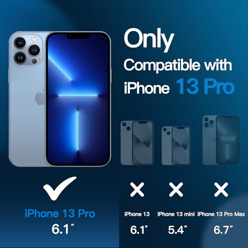 JETech Screen Protector for iPhone 13 Pro, 2+2 Pack - size: iPhone 13 Pro