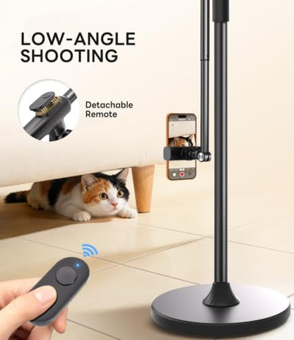 360° Rotatable Extension Arm, Adjustable Tripod Stand for iPhone17, Video Recording, Photography, Live Streaming