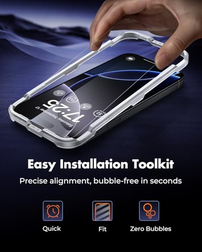 UNBREAKcable iPhone 16 Pro Screen Protector & Camera Lens Protector - size: iPhone 16 Pro