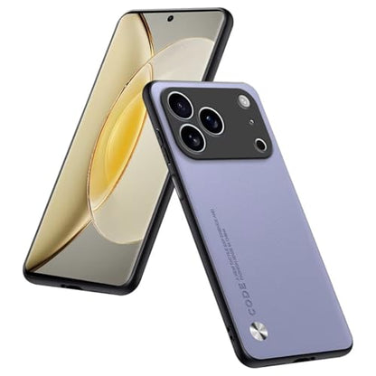 Phone Case Compatible with Smartphone, Compatible with iPhone 17 Pro (6.3"), Protective Cover in PU Leather - Light Purple - color: Light Purple, size: iPhone17Pro
